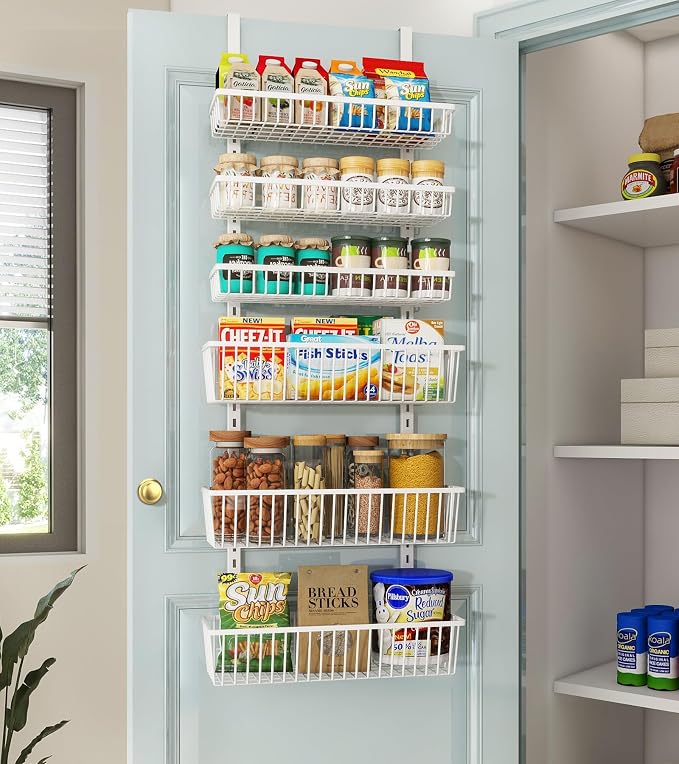 Mefirt Over The Door Pantry Organizer, Pantry Organization and Storage by Mefirt