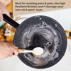 Kitchen Dish & Cast Iron Brush - Image 2