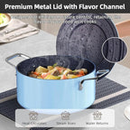 Nuwave Lux 13pc Forged Lightweight Cookware Set PFAS Free, Healthy G10 Duralon - Image 4