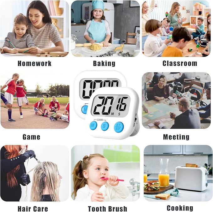 ZILLEEN Kitchen Timer Digital - Image 5