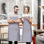 BeLuyi 2 Pack Adjustable Bib Apron - Image 5