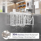 SWTYMIKI Sponge Holder for Kitchen Sink - Image 6
