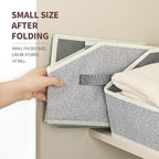 Homsorout Trapezoid Closet Shelf Organizer - Image 4