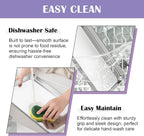 E-far Large Baking Sheet with Wire Rack, 20 x 14 Inch Stainless Steel Cookie - Image 6