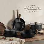 CAROTE Nonstick Pots and Pans, Induction Titanium Cookware Set 16pcs Kitchen - Image 7