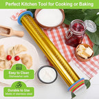 Adjustable Rolling Pins for Baking, Stainless Steel Rolling Pin - Image 5