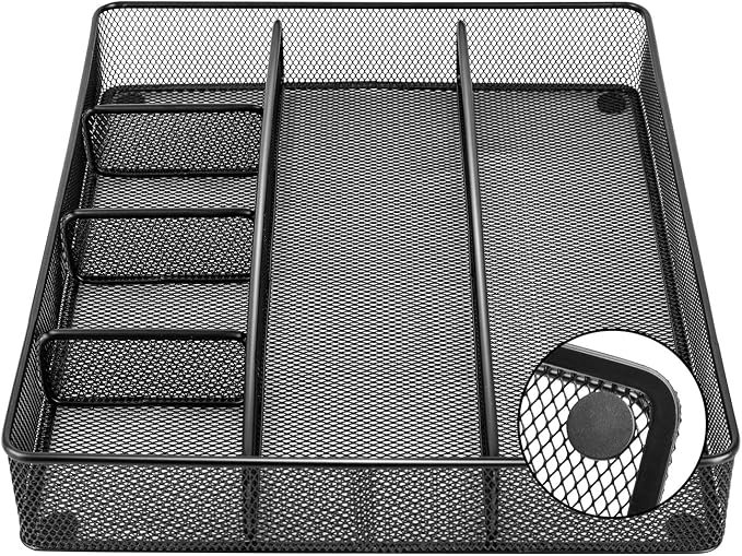Amazon Basics Metal Mesh Desk Organizer - Image 3