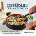 Farberware Glide Ceramic Nonstick Saute Pan / Frying Pan / Fry Pan - Image 2