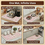 Boho Dish Drying Mat for Kitchen Counter - Image 6