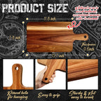 Nuenen 20 Pcs Wood Cutting Board - Image 2