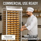 Bun Rack Cover – Transparent PVC - Image 5