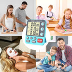 Digital Dual Kitchen Timer, 3 Channels Countdown Triple Timer - Image 7