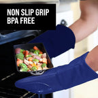 BPA-Free Soft Silicone Oven Mitts - Image 5