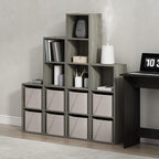 Furinno PASIR Book Shelf, 2-Tier Modern Bookshelf, Open Shelves Bookcase 9 x 12 - Image 2