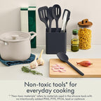bella 6-Piece Modular Tool Set, Slotted Spoon, Crock - Image 4