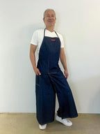 BLUE DENIM, the original split overlapped apron - Image 8
