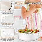 E-far 7QT Oval Dutch Oven Pot - Image 3