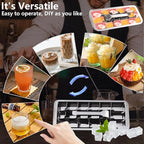 Stainless Steel Ice Cube Trays, Metal Ice Cube Trays - Image 3