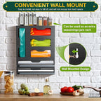 KOCWELL Bag Organizer & Plastic Wrap Dispenser - Image 6