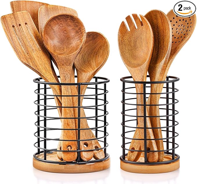 hunnycook 2-Piece Utensil Holders by Dedicatedtoenhancingyourdiningexperience