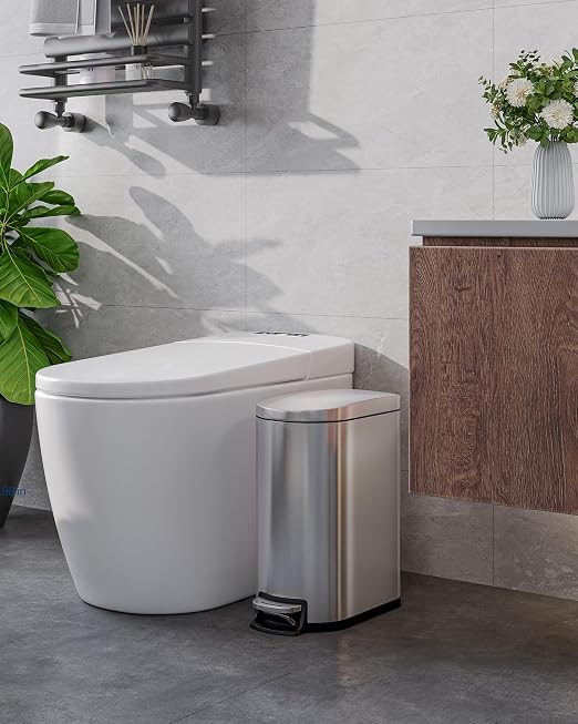 GarveeHome 13 Gal & 2.6 Gal Trash Can Combo Set, Kitchen Trash Can and Bathroom - Image 3