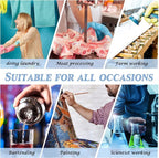 Hercicy 3 Pcs Heavy Duty Waterproof Aprons 47" PVC Vinyl Aprons Transparent - Image 6