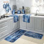 Fourluoo 10 Pcs Farmhouse Kitchen Decor and Accessories Set 4 Kitchen Towels 2 - Image 7