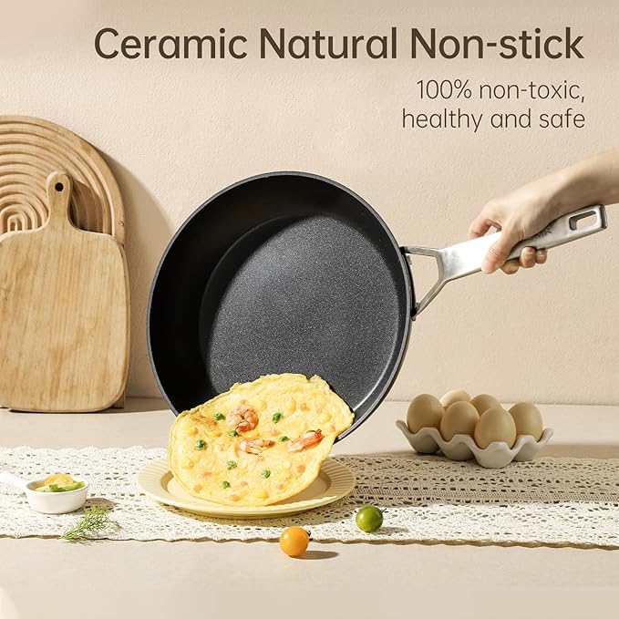 MsMk 12 Inch Nonstick Frying Pan - Image 4
