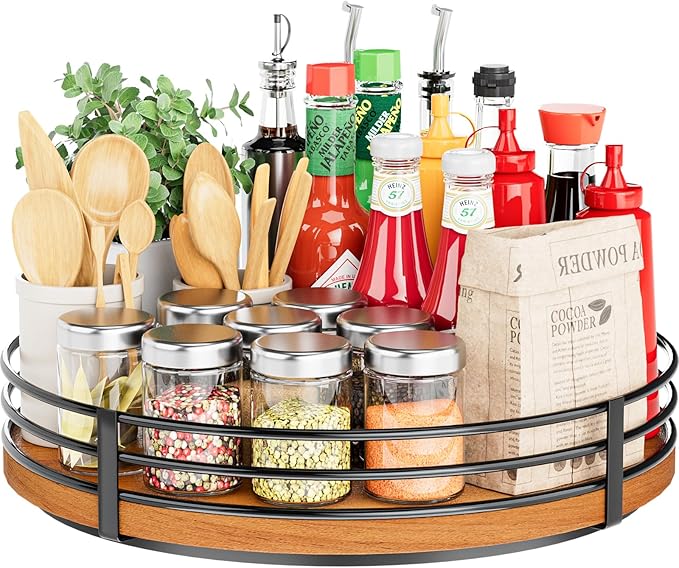 13" Lazy Susan Turntable Organizer by OVICAR