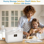 Shazo 2 PC Flour Sugar Storage Containers - Image 8