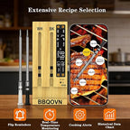 BBQOVN WiFi Sub-1G Wireless Meat Thermometer Unlimited Range 7 NIST Certified - Image 6