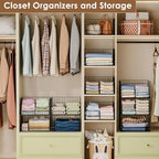 Yociyoga 3-Tier Stackable Closet Organizers and Storage Shelves, Foldable - Image 9