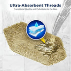 Muddy Mat Doggy Dryer, Highly Absorbent Microfiber Washable Dog Shammy Quick - Image 3
