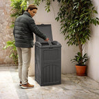 Greesum 33 Gallon Outdoor Trash Can - Image 6