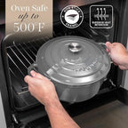 Nuovva Enamelled Cast Iron Dutch Oven Pot - Image 4