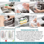 TAILI Sponge Holder for Kitchen Sink - Image 8
