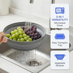 Microwave Food Cover With Handle - Image 3
