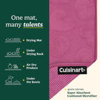 Cuisinart Dish Drying Mats for Kitchen Counter - Image 3
