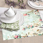 Hummingbird Flowers Dish Drying Mat 16x18 Inch, Microfiber Absorbent Fast Dry - Image 7