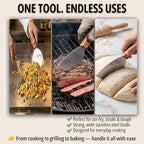 Griddle Scraper, Heavy Duty Stainless Steel Grill Scraper - Image 4