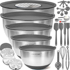 Priority Chef Stainless Steel Mixing Bowls by PriorityChef