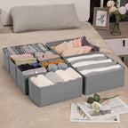 Criusia Drawer Organizer Clothes, 16 Pack Underwear Drawer Organizers, Foldable - Image 9