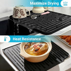 Foldable Silicone Dish Drying Mat - Image 4
