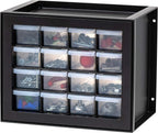 IRIS USA Small Plastic Storage Drawers, Made in USA, 16-Drawer Organizer by IRISUSA