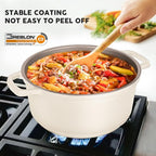 Large Dutch Oven Pot with Lid-7.5QT Cast Aluminum Oven Pot with Two Handles - Image 2