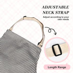 2Pack Adjustable Kitchen Apron for Women Men - Image 5