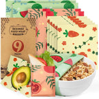 Akeeko Reusable Beeswax Food Wraps by Akeeko