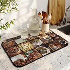 Fun Coffee Mat 19inx12in, Coffee Bar Mat - Image 4