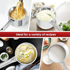 SUNHOUSE – 2 Quarts Stainless Steel Sauce Pan - Image 8