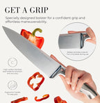 Styled Settings Stainless Steel Knife Set - Image 9
